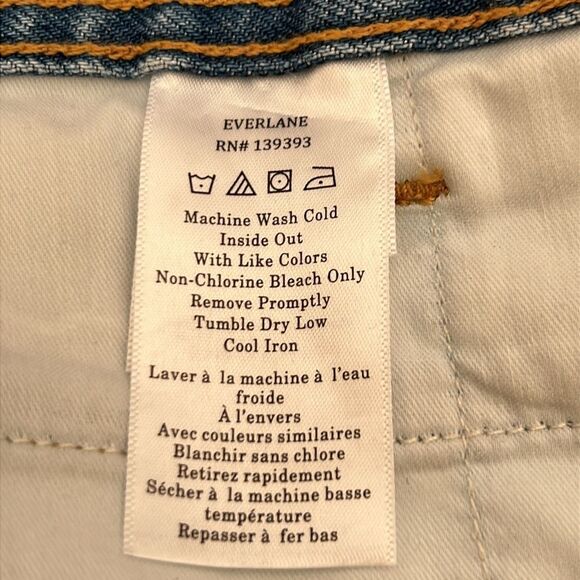 NWOT Everlane The Cropped Mariner Jean 33 - Picture 11 of 15